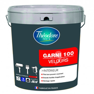 PEINTURE VELOUR GARNI 100 -15L BLANC